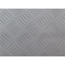 Suelo Vinilico PVC Checker Gris - Rollo