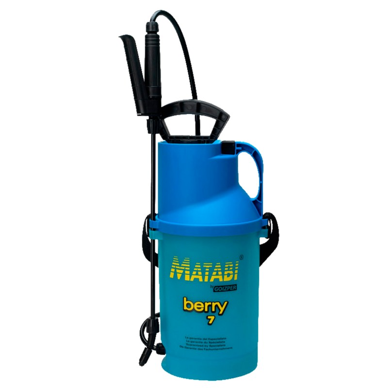 Pulverizador de presión previa MATABI BERRY 7 (5 litros útiles)