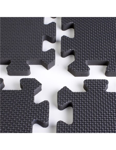 Esterilla Puzzle para Suelos de Gimnasio y Fitness | Protección de Goma Espuma, tatami puzzle Expandible 4 Unid 60x60