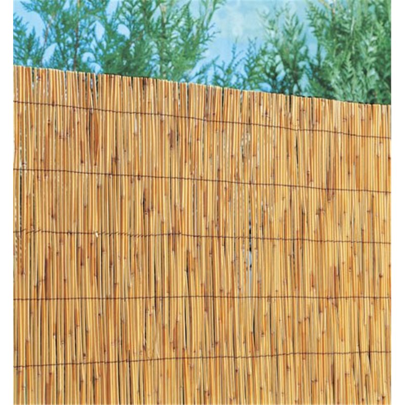 Bambú Fino Extra | Cerramiento de Ocultación Natural para Balcón, Patio y  Jardín